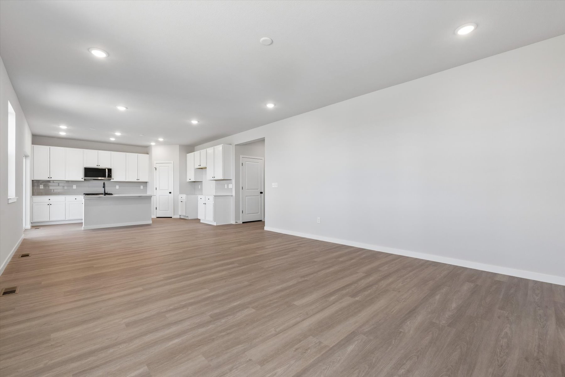 A large empty room.