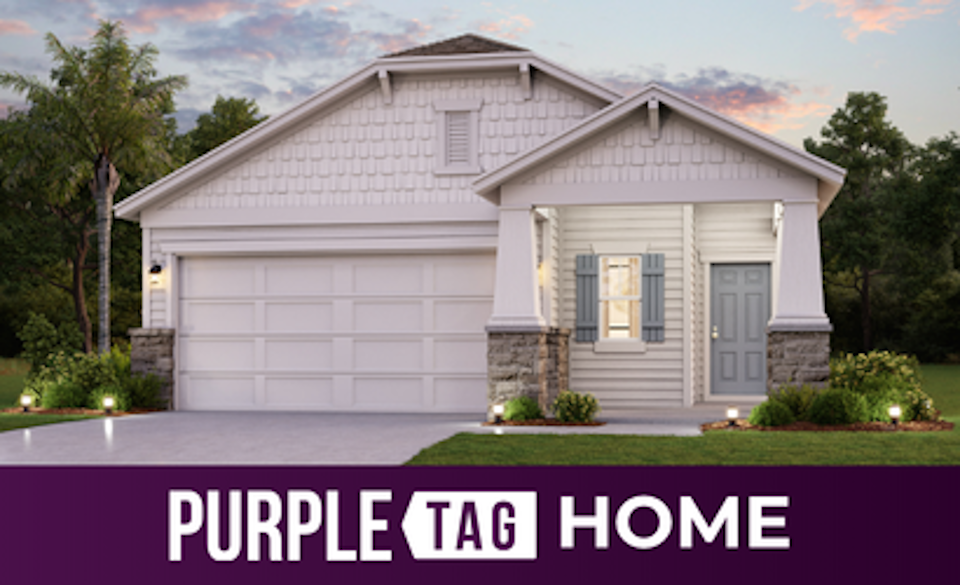 Purple Tag Home at Century Communities Jacksonville