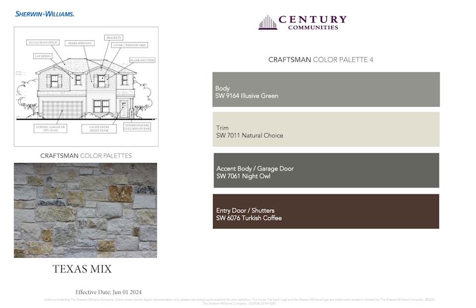 Craftsman Color Palette - 4