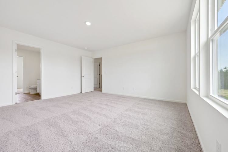 A room with white walls.